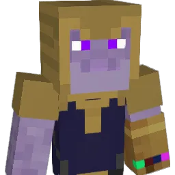 Thaaaanossss Minecraft avatar bust