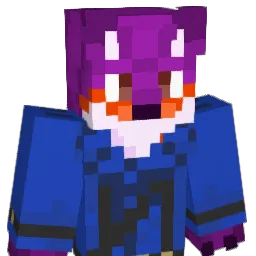 ThatPurpleFFox Minecraft avatar bust