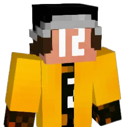 The12er Minecraft avatar bust