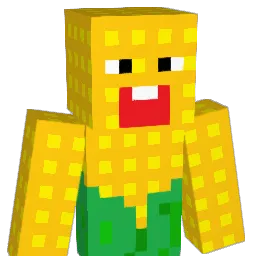 TheAmazingCorn Minecraft avatar bust