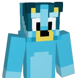 TheAussieBluey Minecraft avatar bust