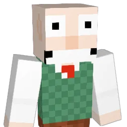 TheBigWallace Minecraft avatar bust