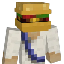 TheBlessedBurger Minecraft avatar bust