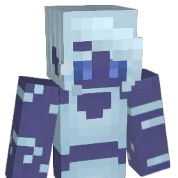 TheBlueLuna Minecraft avatar bust
