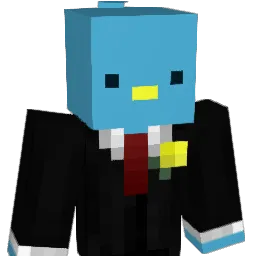 TheBlueMakaw Minecraft avatar bust
