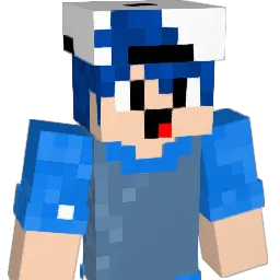 TheBlueZap Minecraft avatar bust