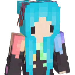 TheBlue_By Minecraft avatar bust
