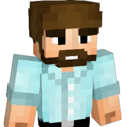 TheBobRoss Minecraft avatar bust