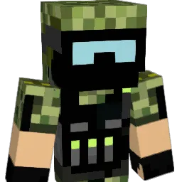 TheCombatant Minecraft avatar bust