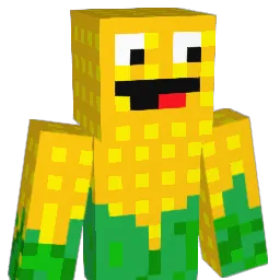 TheCornCobb Minecraft avatar bust
