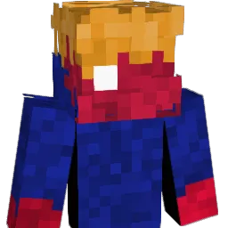 TheCrimsonYT Minecraft avatar bust