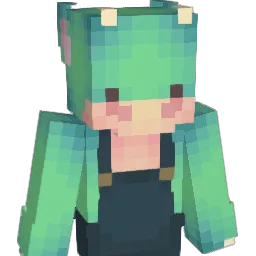 TheDenimDino Minecraft avatar bust