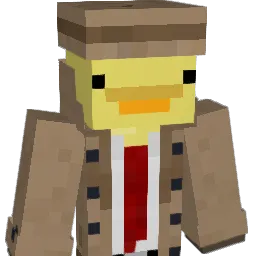 TheDucktective Minecraft avatar bust
