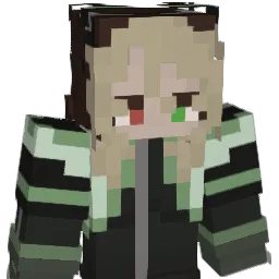 TheEmeraldVK Minecraft avatar bust