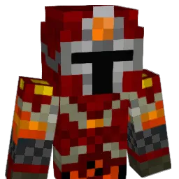 TheFireKnight Minecraft avatar bust