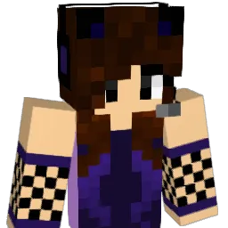 TheGamingFoxx Minecraft avatar bust