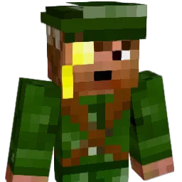 TheGamingGorrila Minecraft avatar bust