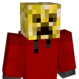 TheGoldnCreep3r Minecraft avatar bust
