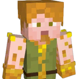 TheGoldus Minecraft avatar bust