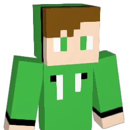 TheGreenCraft Minecraft avatar bust