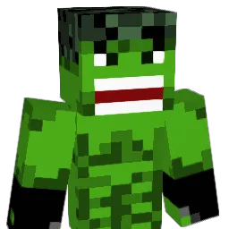 TheHulk2086 Minecraft avatar bust