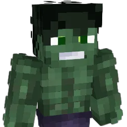 TheHulk69 Minecraft avatar bust