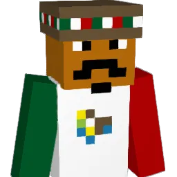TheJurassicCuber Minecraft avatar bust