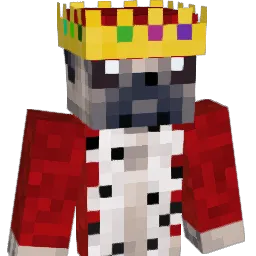 TheKingOfPugs Minecraft avatar bust