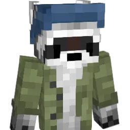 TheLargeRaccooon Minecraft avatar bust