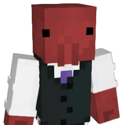 TheLobstermann Minecraft avatar bust