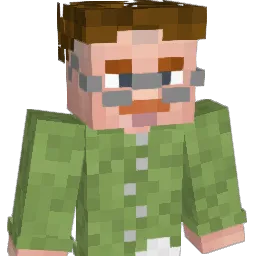 TheMcLeg Minecraft avatar bust