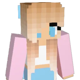 TheMermaidLady Minecraft avatar bust