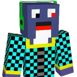 TheRoboDolphin Minecraft avatar bust