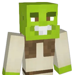 TheShrekining Minecraft avatar bust