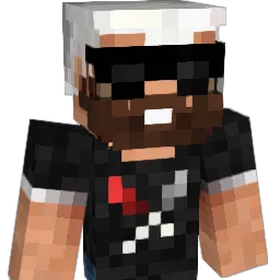 TheSilverMullet Minecraft avatar bust