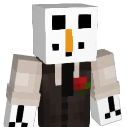 TheSnowman1824 Minecraft avatar bust
