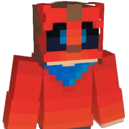 TheTrueFoxFell Minecraft avatar bust