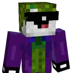 TheZombieBatman Minecraft avatar bust