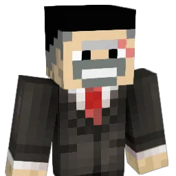 The_Big_Boss_ Minecraft avatar bust