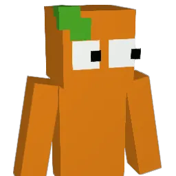 The_OrangeMC Minecraft avatar bust