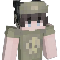 TheoNotBald Minecraft avatar bust
