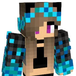 Theresafink Minecraft avatar bust