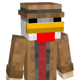 Thewafflesquad Minecraft avatar bust