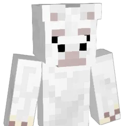 Thewhitellama Minecraft avatar bust