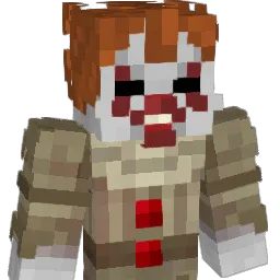 ThiccPennywise Minecraft avatar bust