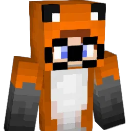 ThoriumFox Minecraft avatar bust