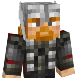 Thorskid Minecraft avatar bust