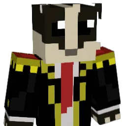 ThreeBadgers35 Minecraft avatar bust