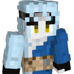 Threepeachess Minecraft avatar bust