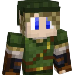 Throatgoat9 Minecraft avatar bust
